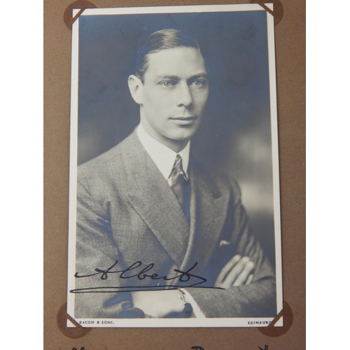 978 - KING GEORGE VI - Album Containing Never Seen Before Photographs of the King when he attended the Duk... 