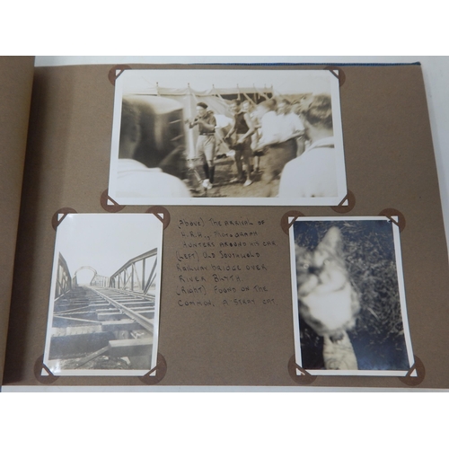 978 - KING GEORGE VI - Album Containing Never Seen Before Photographs of the King when he attended the Duk... 