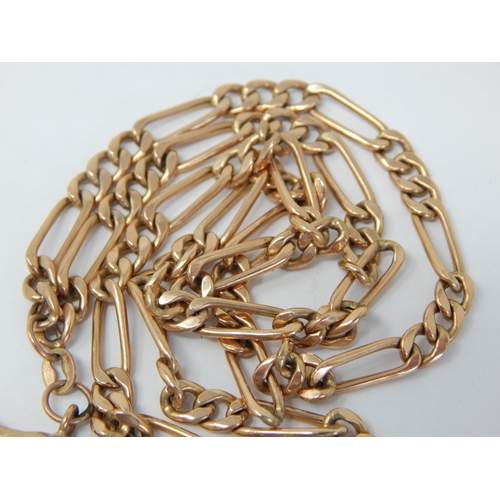 997 - 9ct Yellow Gold Chain: Length 46cm: Weight 7.8g