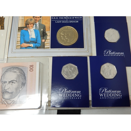 181 - Walt Disney Commemorative Medal 1996, UK Brilliant Uncirculated £2 coin 1997; set of Chinese currenc... 