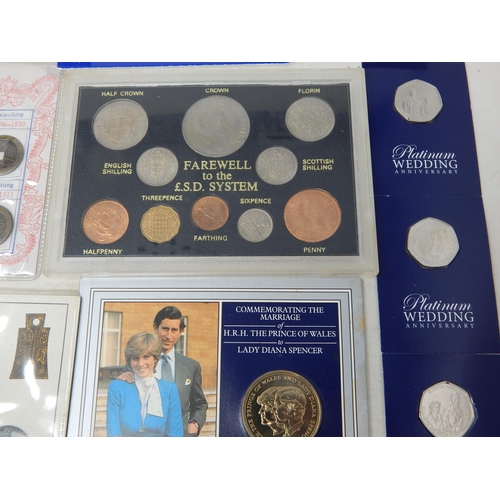 181 - Walt Disney Commemorative Medal 1996, UK Brilliant Uncirculated £2 coin 1997; set of Chinese currenc... 