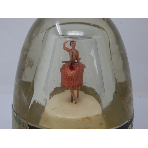 518 - Bottle of BOLS Ballerina Liqueur with Wind Up Musical Dancing Ballerina.