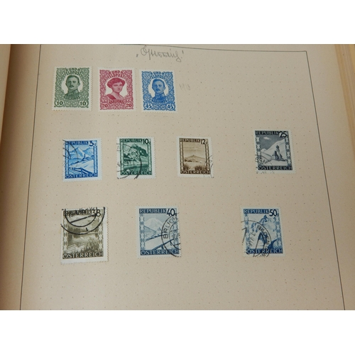 176 - 1944 Schaubek Album Containing a Wide Selection of World Stamps Including GB: QV - KGVI. Sorting Wil... 