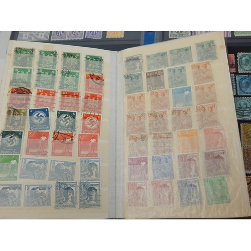 177 - Large Quantity of German Stamps in Album & Blocks on Sheets etc Including WWII Adolf Hitler together... 