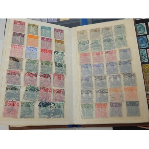 177 - Large Quantity of German Stamps in Album & Blocks on Sheets etc Including WWII Adolf Hitler together... 