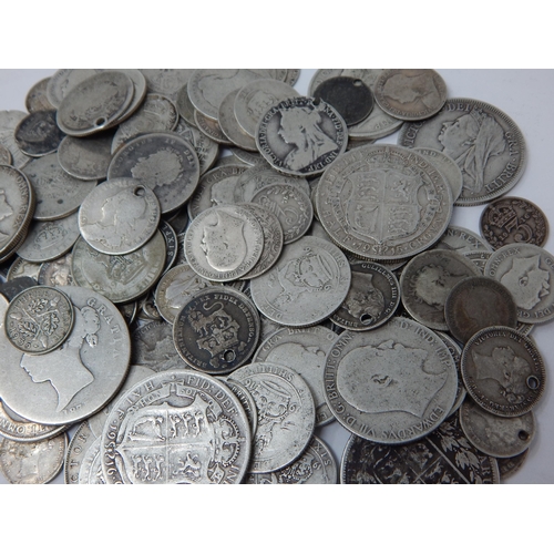 174 - Quantity of Pre-1920 Silver Coinage: Weight 500g