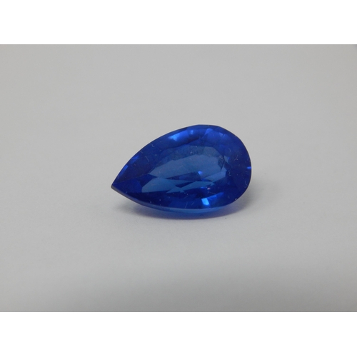 230 - A 10.52 Pear Cut Sapphire with G.I.L Certificate of Authenticity