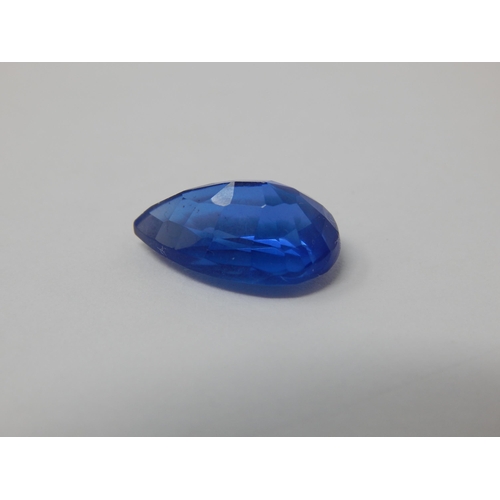 230 - A 10.52 Pear Cut Sapphire with G.I.L Certificate of Authenticity