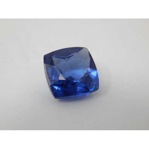 403 - A 10.02ct Cushion Cut Tanzanite with G.I.L Certificate of Authenticity.