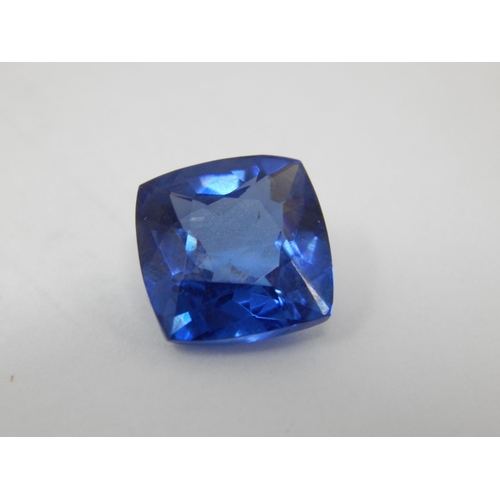 405 - A 10.17ct Cushion Cut Tanzanite with G.I.L Certificate of Authenticity.