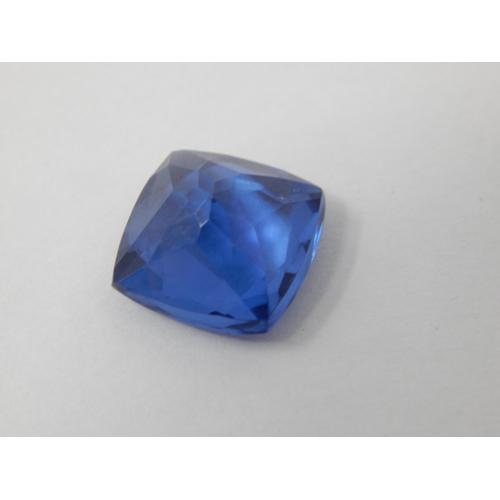 405 - A 10.17ct Cushion Cut Tanzanite with G.I.L Certificate of Authenticity.