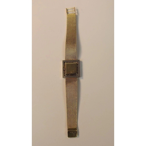 232 - 18ct Gold & Diamond Kutchinsky Ladies Wrist Watch  c.1967

A stunning ladies manual wristwatch of 18... 