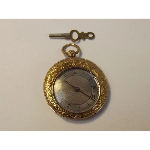 234 - Early 19th Century 18ct French Gold Charles Oudin Pocket Watch ~

A beautiful antique French gold po... 