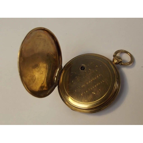 234 - Early 19th Century 18ct French Gold Charles Oudin Pocket Watch ~

A beautiful antique French gold po... 