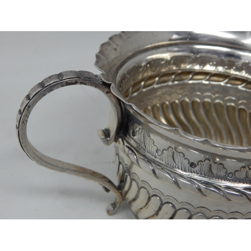 309 - Victorian Silver Twin Handled Bowl Hallmarked Birmingham 1882 by Stokes & Ireland: Weight 176g