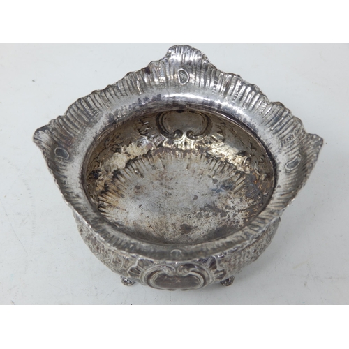 360 - Victorian Silver Bowl Hallmarked with Import Marks for London 1894 by T.G: Measuring 10cm diameter: ... 