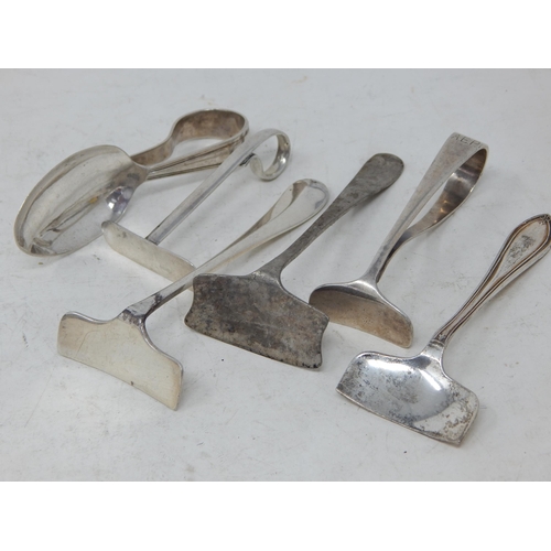 396 - Quantity of Hallmarked Silver Pushers & Spoon: Various Dates & Makers: Weight 110g