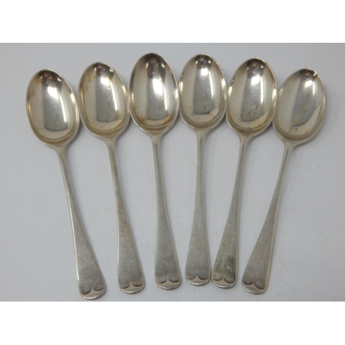 245 - Set of 6 Victorian Silver Coffee Spoons Hallmarked Sheffield 1892 by Henry Atkins: Weight 72g