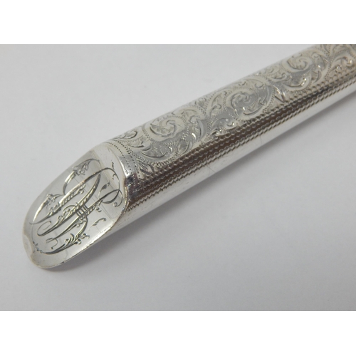 264 - Victorian silver bread fork, Birmingham 1898, AL Ltd, 41g