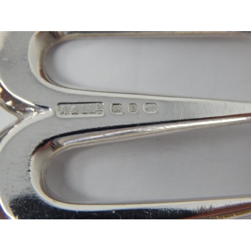 264 - Victorian silver bread fork, Birmingham 1898, AL Ltd, 41g