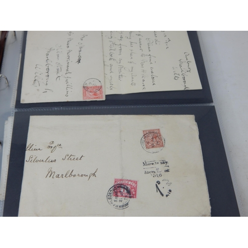 87 - An important collection of early Postal History including Queen Victoria stamps on covers; Edward VI... 