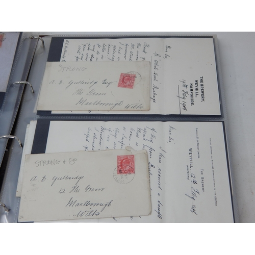 87 - An important collection of early Postal History including Queen Victoria stamps on covers; Edward VI... 