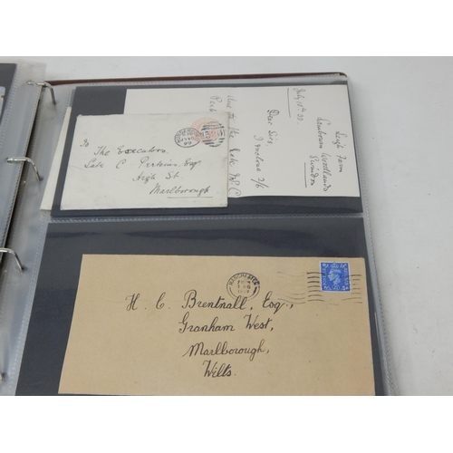 87 - An important collection of early Postal History including Queen Victoria stamps on covers; Edward VI... 