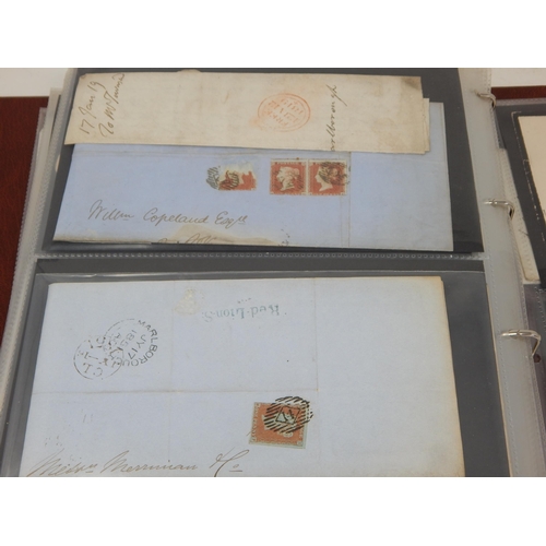 87 - An important collection of early Postal History including Queen Victoria stamps on covers; Edward VI... 