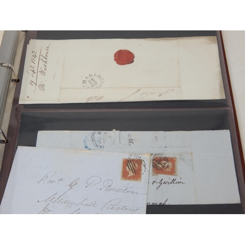 87 - An important collection of early Postal History including Queen Victoria stamps on covers; Edward VI... 