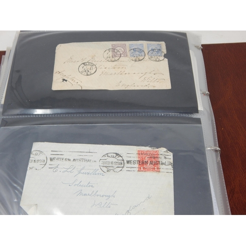 87 - An important collection of early Postal History including Queen Victoria stamps on covers; Edward VI... 