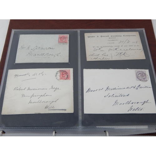 87 - An important collection of early Postal History including Queen Victoria stamps on covers; Edward VI... 