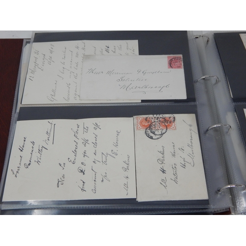 87 - An important collection of early Postal History including Queen Victoria stamps on covers; Edward VI... 