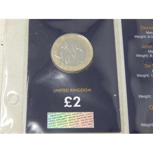 123 - Royal Mint 2021 United Kingdom Brilliant Uncirculated Annual Set; The 2021 Change Checker Commemorat... 