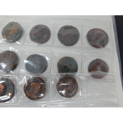 115 - An important collection of Ancient coins housed in Collectors album (153 coins) sorting will reward