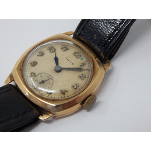 106 - Vintage 9ct Gold Wristwatch