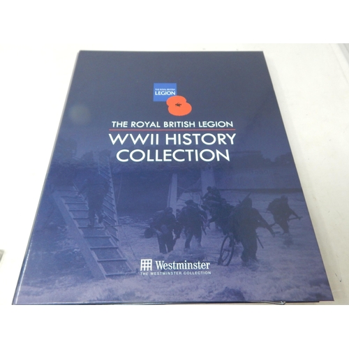 108 - The Royal British Legion WWII History Collection in Westminster folder; The King's Shilling 1939; 2 ... 