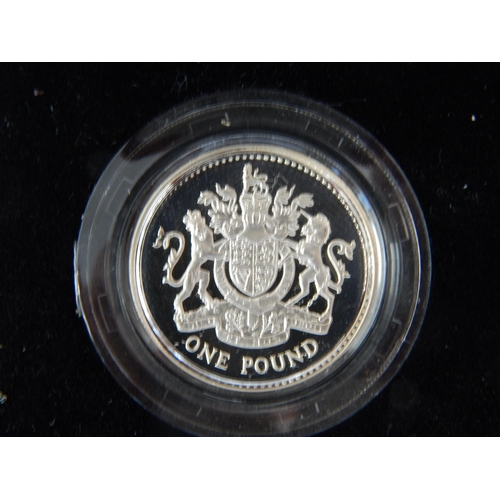 149 - UK Silver Proof Piedfort Marconi £2 coin 2001; UK Silver Proof Piedfort One Pound coin 2003 both bri... 