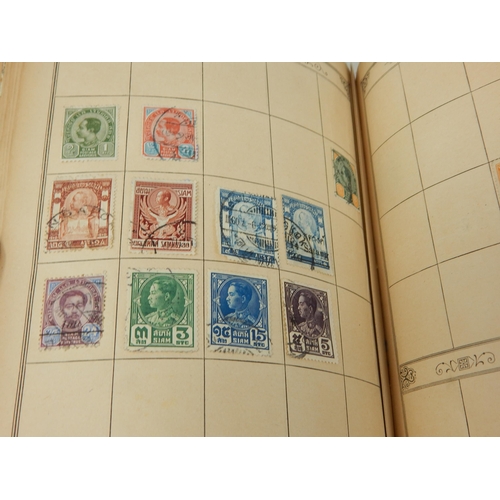 136 - An important collection of stamps housed in a vintage 