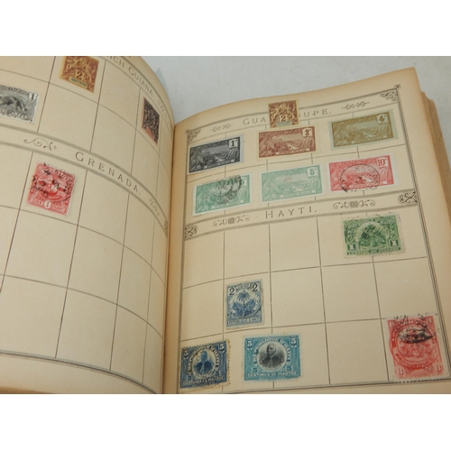 136 - An important collection of stamps housed in a vintage 