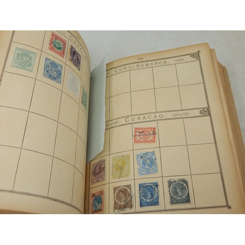 136 - An important collection of stamps housed in a vintage 