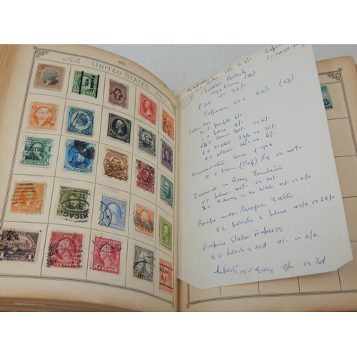 136 - An important collection of stamps housed in a vintage 