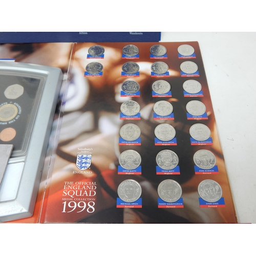 138 - UK Proof Coin Collection 2000; UK Proof Set 1997 inc £5 coin in de-luxe case; UK 1967 coin set in ha... 