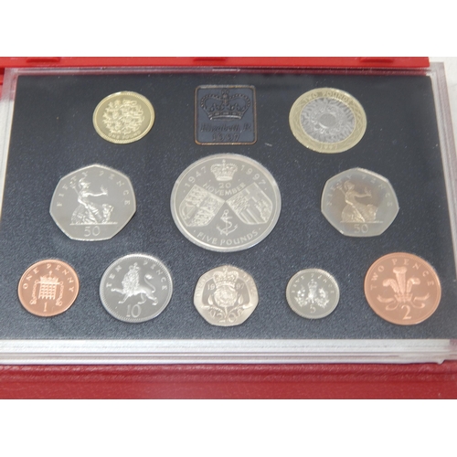 138 - UK Proof Coin Collection 2000; UK Proof Set 1997 inc £5 coin in de-luxe case; UK 1967 coin set in ha... 