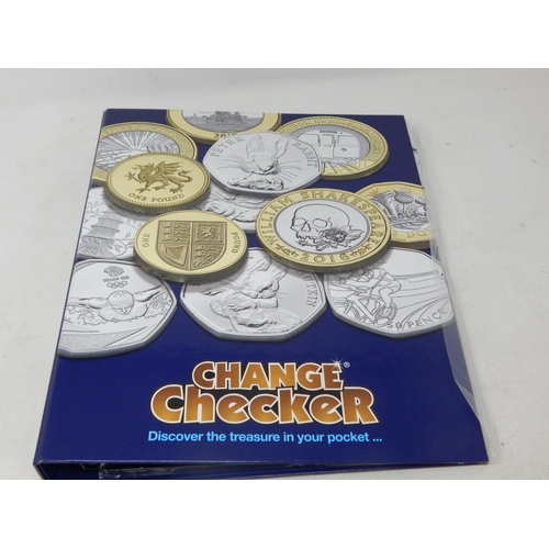 43 - Complete collection of A - Z Ten Pence 2018 coins plus Completer in Change Checker folder, brilliant... 