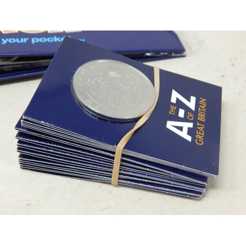 43 - Complete collection of A - Z Ten Pence 2018 coins plus Completer in Change Checker folder, brilliant... 