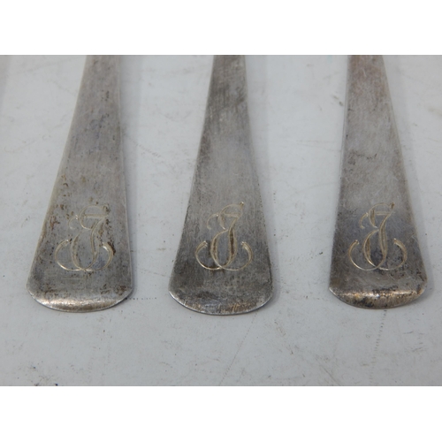 48 - Set of Foreign Silver Spoons: Length 14.5cm: Weight 98g