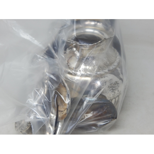 83 - Silver Scrap: Weight 1.0kg