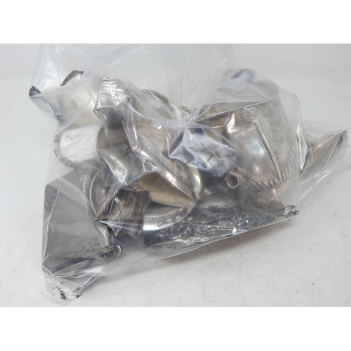 89 - Silver Scrap: Weight 1.0kg