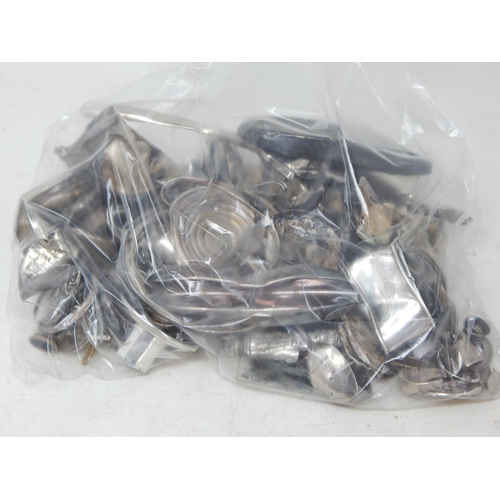 90 - Silver Scrap: Weight 1.0kg