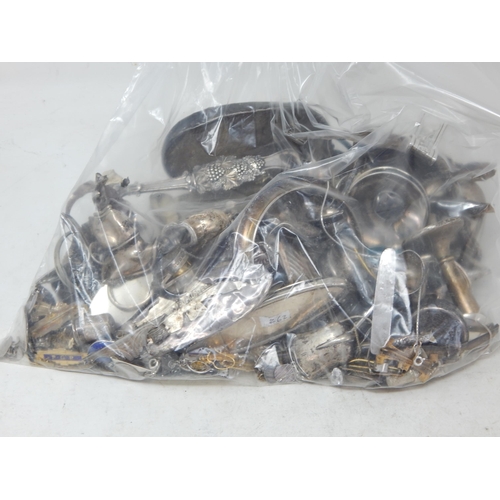 90 - Silver Scrap: Weight 1.0kg